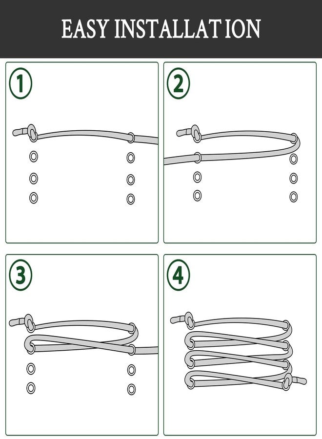 Endoto 2 Pairs Elastic Shoelaces for ON Cloud 5 & 6 No Tie Replacements Shoes Laces Stretchy Bungee Running Training(Color:Black+White,Size:32Inch) - Image 3